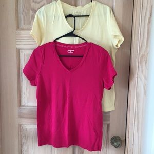 2 St. John’s Bay Tees